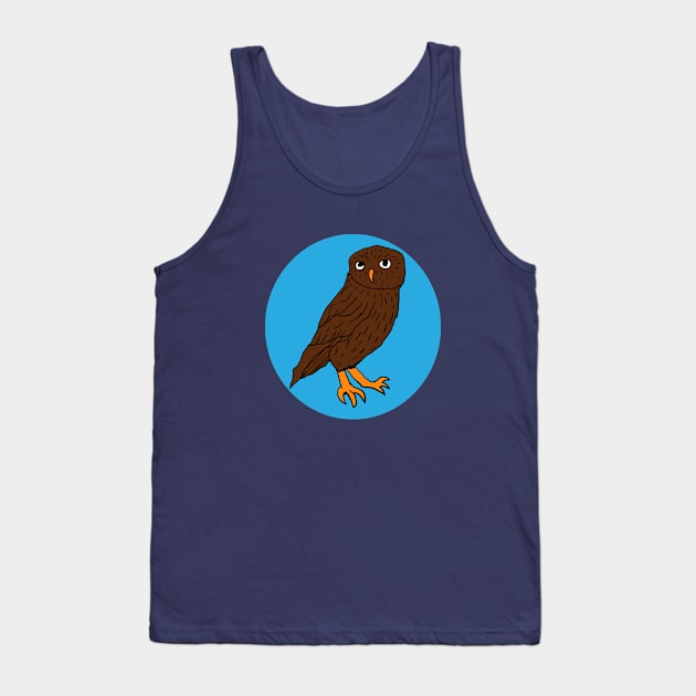 Owl Graphic Tank Top by Eric03091978